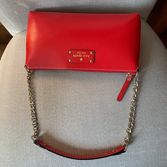 Kate Spade Red Shoulder Bag - Picture 5 of 7